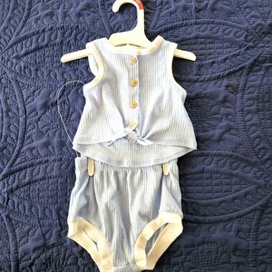 Baby Girl Warm Weather Set